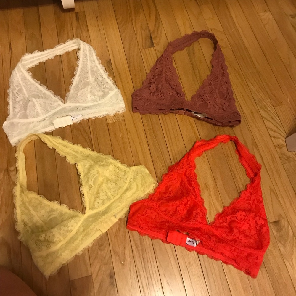 Free People Bralette bundle